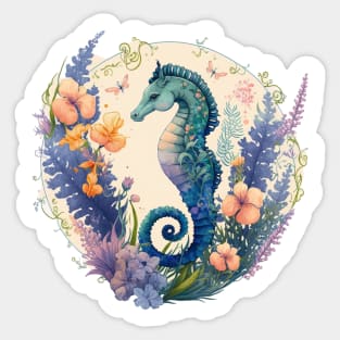 Sea Horse Sticker